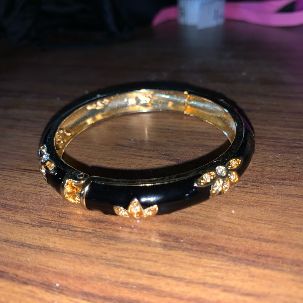 Black and Gold Bracelet